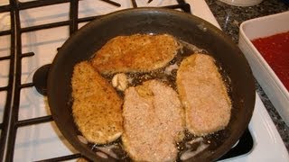 Recipe for Chicken Parmesan  Chef Pasquale [upl. by Harwill943]