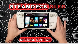 The BEST Steam Deck Yet Unboxing the Limited White Edition [upl. by Attenev88]