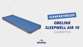 Obelink slaapmat Sleepwell Air 10  Productvideo  Obelink [upl. by Aver]