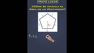 Como hallar el área de un pentágono [upl. by Lacefield]