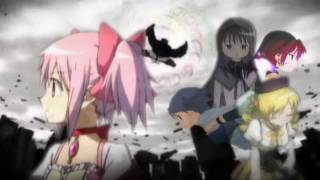 【MAD】Madoka Magica × Higurashi no naku koroni kizuna OP魔法少女まどか☆マギカ [upl. by Latashia]