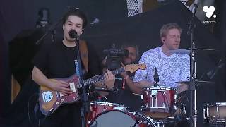 Milky Chance  Flashed Junk Mind  Lollapalooza Chile [upl. by Ahseikram]