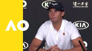 Rafael Nadal Press Conference  Australian Open 2019 Final [upl. by Kraus772]