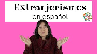 😲 ¿De dónde viene esta palabra Extranjerismos o préstamos lingüísticos [upl. by Caravette73]