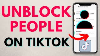 How to Unblock Someone on TikTok  2023 [upl. by Sidoeht]