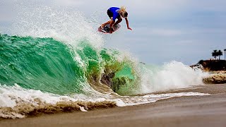 Beach Day 3 Hours of Soothing Blue From California 4K Video [upl. by Annhej289]