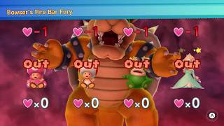 Mario Party 10 Bowser Party 136 Toadette Toad Spike Rosalina Mushroom Park Master Difficulty [upl. by Tteirrah]