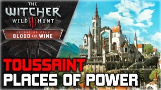 Toussaint Places of Power Locations  Witcher 3  Blood and Wine [upl. by Nelak365]