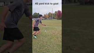 Soccer field football field it don’t matterkickers kicking kickinglife kickingfootball football [upl. by Delle]