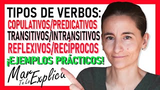 ✅ ¡¡TODOS los TIPOS de VERBOS que Necesitas Saber Con Ejemplos BÁSICO [upl. by Gracye585]