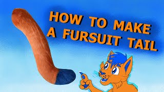 How To Make A Fursuit Tail Karrot Fursuit 20 Part 5 [upl. by Koblick634]