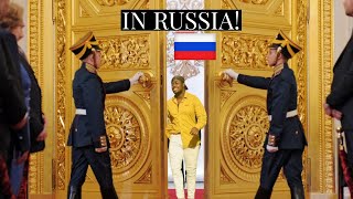 In Russia  в России Reaction Ghanaian Reacts [upl. by Ecnarual]