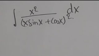 Integral of x2xsinxcosx2 Ark Mathematics [upl. by Eekaz894]