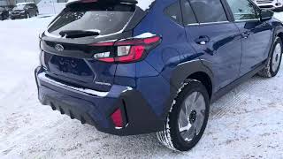 2024 SUBARU CROSSTREK ONYX  SAPPHIRE BLUE [upl. by Karlene787]