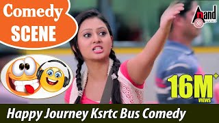 Golden Queen Amulya And Lovely Star ⭐ Prem Happy Journey KSRTC BUS Comedy Scene  Male [upl. by Eelanej586]