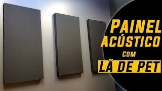 Melhorando a Acústica do Novo Estúdio com Painel Acústico de Lã de Pet  TioChico [upl. by Midis]