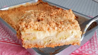 TORTA DE BANANA CREMOSA FÁCIL E DELICIOSA [upl. by Ariam]