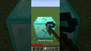 Warum kann GOLD nicht GOLD abbauen in Minecraft minecraft shorts gaming [upl. by Nairdna736]