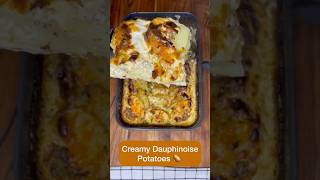 Tastiest Dauphinoise Potatoes🥔creamy potatorecipe gourmet cooking delicious comfortfood [upl. by Picker]