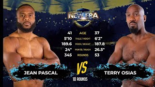 Jean Pascal VS Terry Osias Full Fight KO 10 Round boxe qc KO jeanpascal newera [upl. by Annaear]