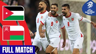 Jordan vs Oman  Full Match  AFC Asian Qualifiers™ Road to 26 [upl. by Sotsirhc]