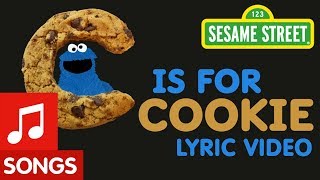 Sesame Street C is for Cookie  Animated Lyric Video [upl. by Kyrstin525]