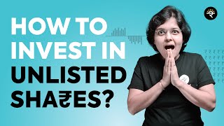 How to Invest in Unlisted shares  CA Rachana Ranade [upl. by Edecrem308]