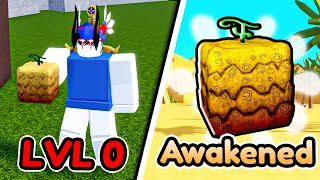 Sand Fruit Awakened is Really ANNOYING Blox fruits [upl. by Bethezel]