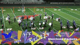 LCHS Marching Rockets  OffKilter  October 12 2024  Metamora Field Competition [upl. by Ilahtan]