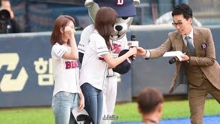 181006 아이즈원 미야와키 사쿠라 직캠 IZONE MIYAWAKI SAKURA Focus 시타 Fancam ByJJaGa 두산 VS LG 잠실 야구장 [upl. by Maice]