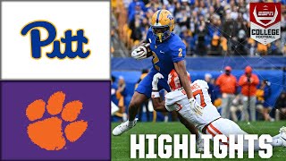 Clemson Tigers vs Pittsburgh Panthers  Full Game Highlights  ESPN College Football [upl. by Timms]