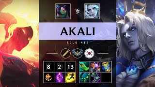 Akali Mid vs Viego Unstoppable  KR Challenger Patch 1422 [upl. by Alarise]