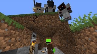 Minecraft Speedrunner VS 3 Hunters [upl. by Stromberg]