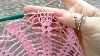 FİSKOS MASA ÖRTÜSÜ KADAR BÜYÜK 💞 SEHPA DANTEL YAPILIŞI 💞CROCHET KNİTTİNG [upl. by Subocaj]