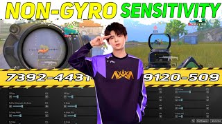 Non Gyro Player Tips for No Recoil Sensitivity Settings in PUBG BGMI 34 Update [upl. by Llehsad]