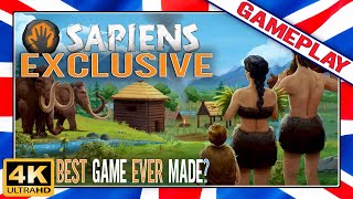 Sapiens Game full game part 12  MASSIVE Expansion Mining  Digging [upl. by Toland]