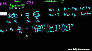 Convert 1 Joule into Erg Using Dimension Analysis [upl. by Mundford]