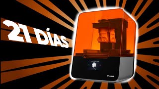 💥21 DÍAS con una IMPRESORA 3D PROFESIONAL💥 Formlabs Form 3 en Español [upl. by Alasteir]