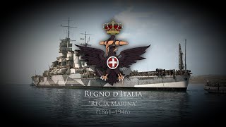 Kingdom of Italy 1861–1946 March of the Regia Marina quotLa Ritirataquot [upl. by Assyli]