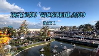 Beyond Wonderland 2024  Day 1 Vlog [upl. by Assile]