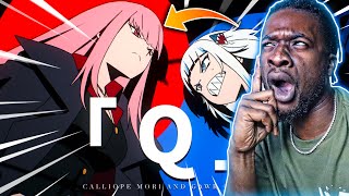 CALLIOPE RETURNS  【ORIGINAL SONG MV】「Q」 Calliope Mori x Gawr Gura x DECO27 REACTION [upl. by Dias984]