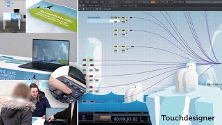 INTERAKTIVE ANIMATION IN TOUCHDESIGNER  Unser Hauptprojekt im Kurs Creative Coding  Mediendesign [upl. by Vittoria10]