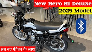 New 2025 Model Hero Hf Deluxe Bs7 Review  Tubeless Tyre  hf deluxe 2024 model  hf deluxe gadi [upl. by Ivz]