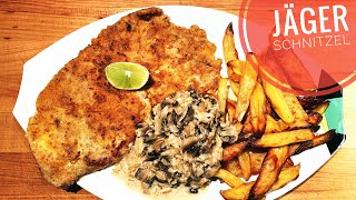 Jägerschnitzel paniert [upl. by Rases]