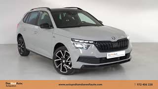 SKODA Kamiq 15 TSI Montecarlo DSG Km 22024 Precio 23900 € [upl. by Otrevire]