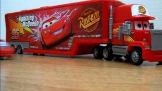 Cars  Lightning McQueen gets lost then McQueen tries to find Mack [upl. by Neelehtak552]