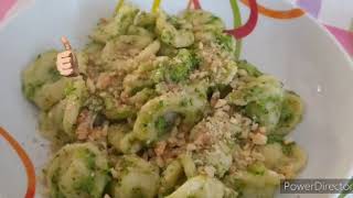 ORECCHIETTE CON BROCCOLI E GRANELLA DI NOCI [upl. by Ennire]