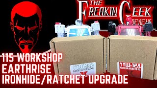 115 Workshop Earthrise IronhideRatchet UPGRADE KIT EmGos Transformers reviews N Stuff [upl. by Jackie]