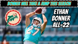 Film Breakdown Ethan Bonner is in Line for a Bigger Role for the Miami Dolphins this Season [upl. by Anirahc]