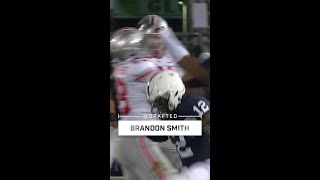 2022 NFL Draft  Brandon Smith  Round 4  Carolina Panthers [upl. by Oisorbma]